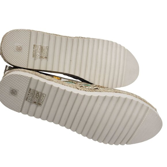 NEW Patrizia by Spring Step Maylis Rainbow Espadrille Shoe Boho Artsy - Picture 12 of 12